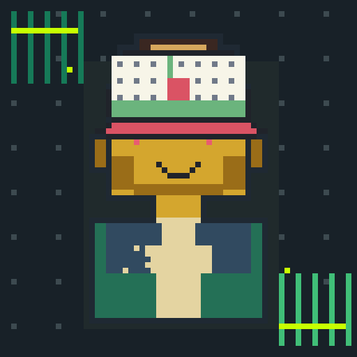 Clothing trait formal_emerald_coat, shown on a Humble Guy