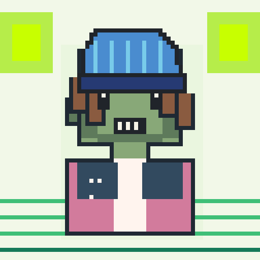Clothing trait formal_pink_suit, shown on a Humble Guy