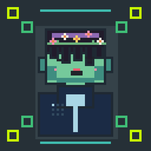 Clothing trait hoodie_midnight_zip, shown on a Humble Guy