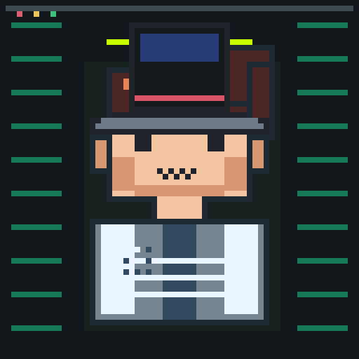 Clothing trait jacket_puffer_silver, shown on a Humble Guy
