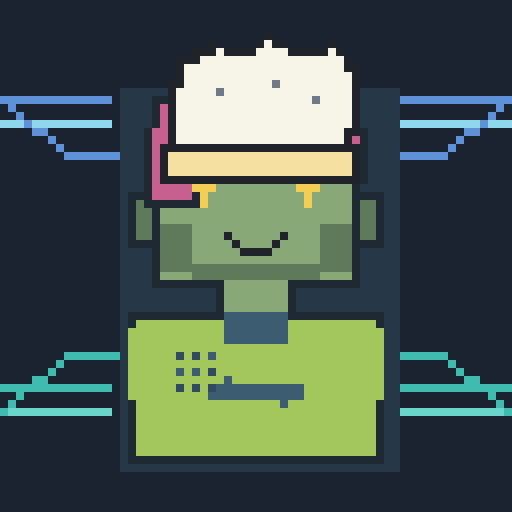 Clothing trait tee_lime_orbit, shown on a Humble Guy