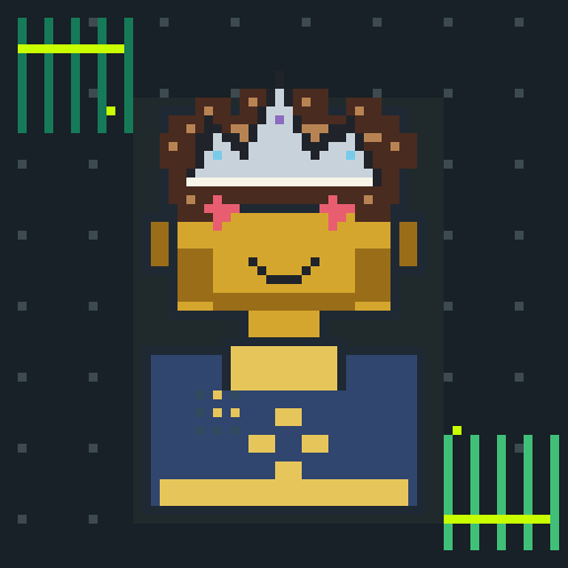 Expressions trait love_eyes, shown on a Humble Guy