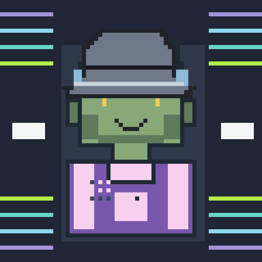 Expressions trait star_eyes, shown on a Humble Guy