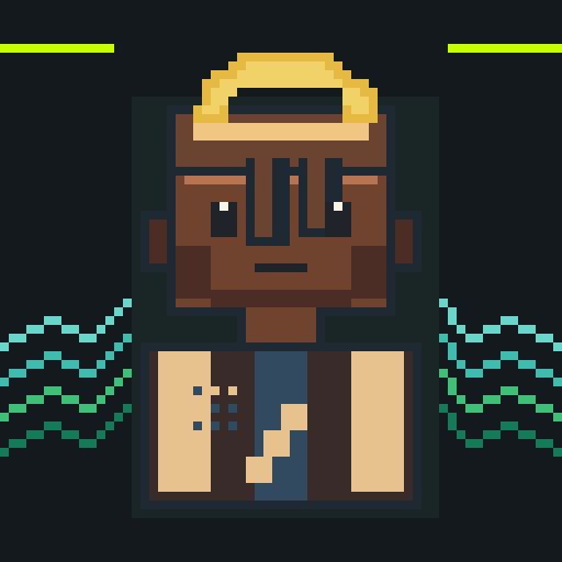 Hair trait curtain_bangs, shown on a Humble Guy