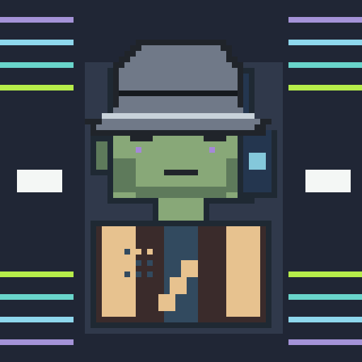 Head Types trait Zombie, shown on a Humble Guy