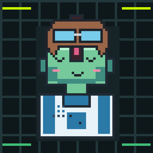 Headwear trait aviator_cap, shown on a Humble Guy