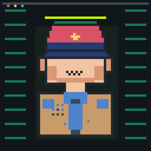 Headwear trait baseball_cap, shown on a Humble Guy