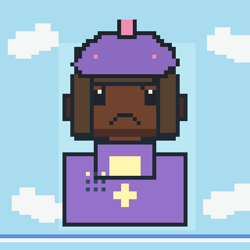 Headwear trait beret, shown on a Humble Guy