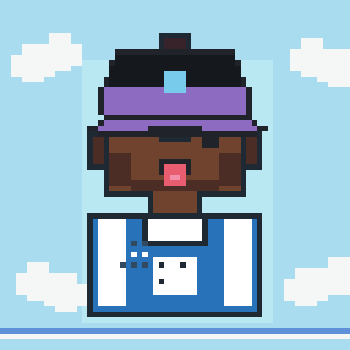 Headwear trait snapback, shown on a Humble Guy